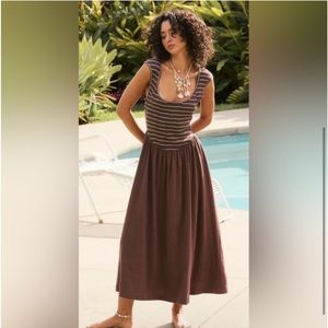 Free people Alana open back midi large